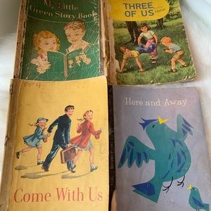 Lot of rare vintage pre-primer reading books